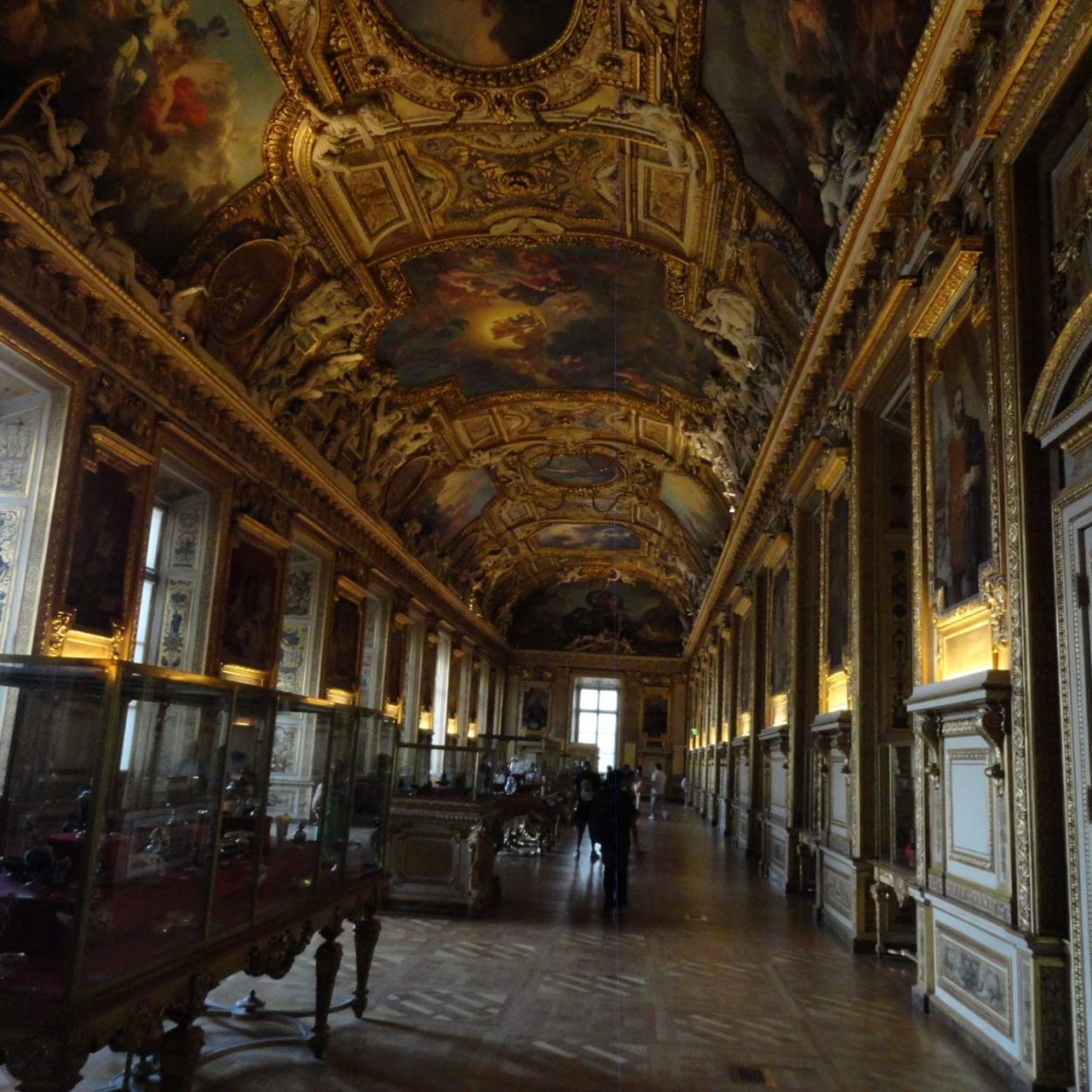 Inside Château de Versailles.